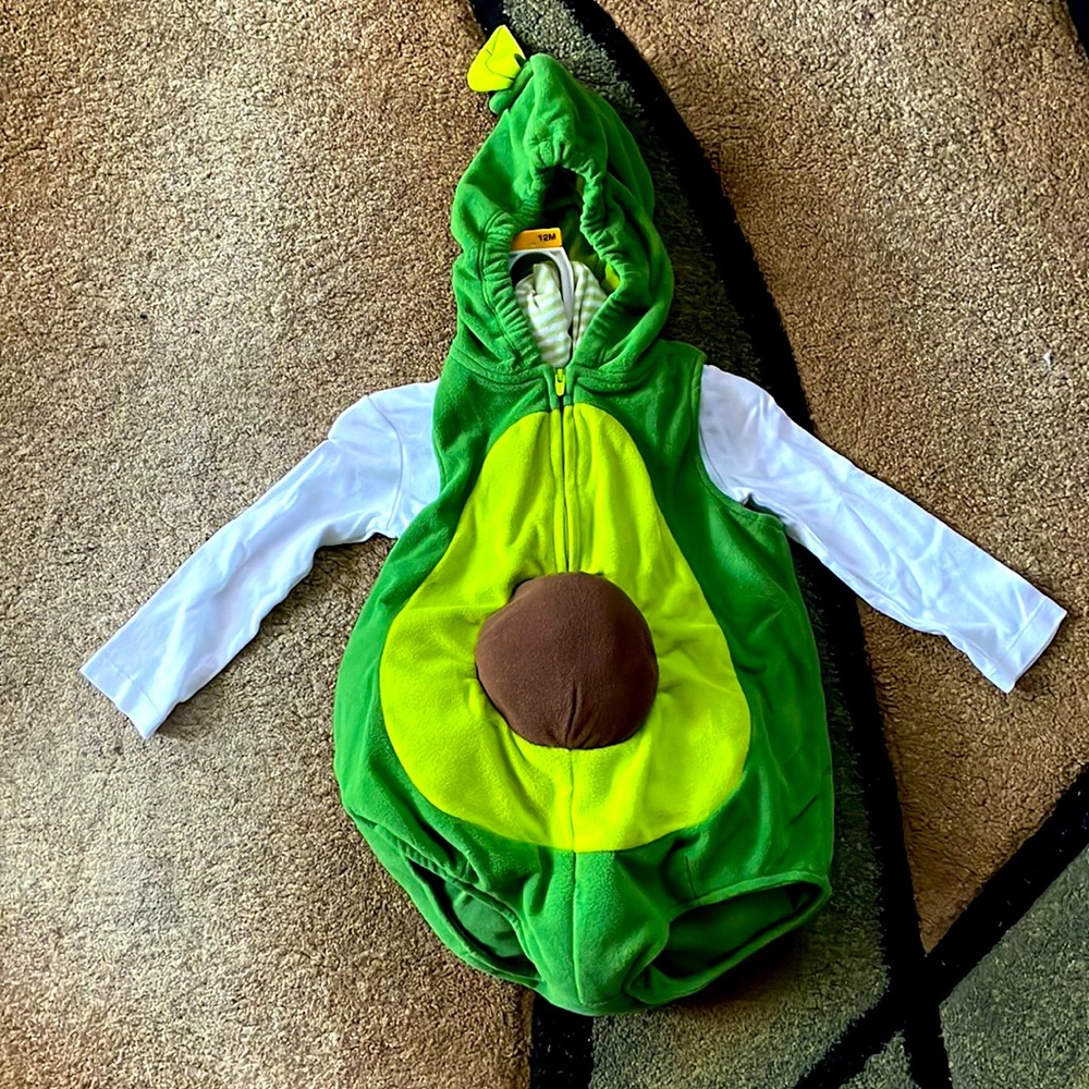 Carter's Green Avocado Kids Costume